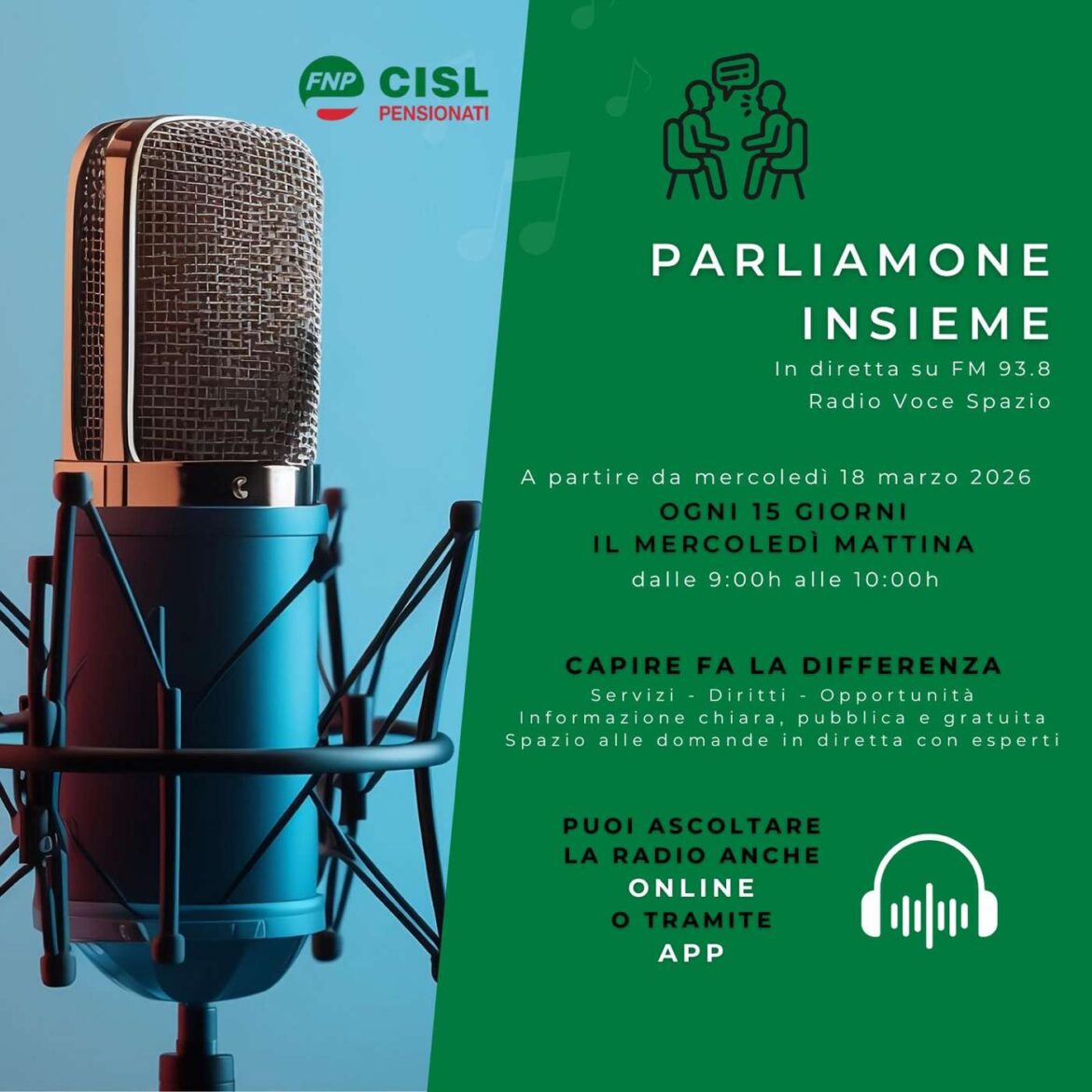 Parliamone Insieme | Cisl FNP Alessandria & Asti